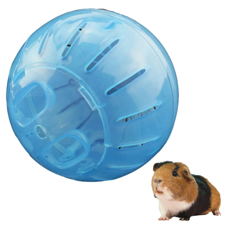Abnehmbare kleine Tier Kunststoff Hamsterball für Haustiere Spielzeug Meerschweinchen Laufrad Gelb Blau Pink Spielkäfig Zwerghamster | Karnz