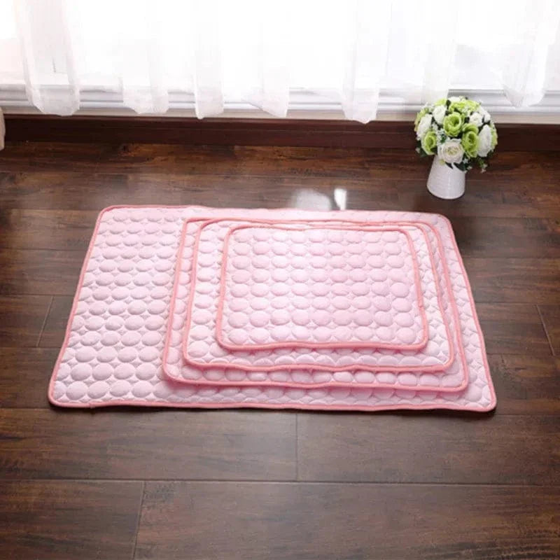 Hunde-Kühlmatte Sommerpad für Hunde Katzen Decke Atmungsaktives Hundebett Kennel Welpen Schlafsofa Kissen Hundezubehör | Karnz