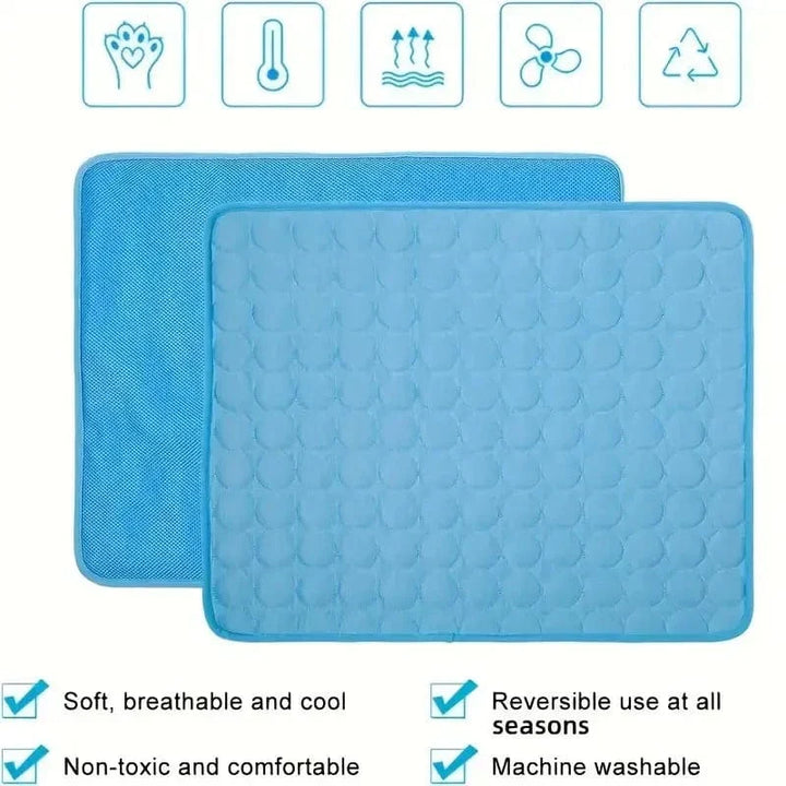 Hunde Selbst Kühlmatte Haustier Katze Kühlmatte Und Schlafunterlage Für Haustiere Sommer Kühlpads Decke Waschbar Eis Seide Atmungsaktive Matte | Karnz