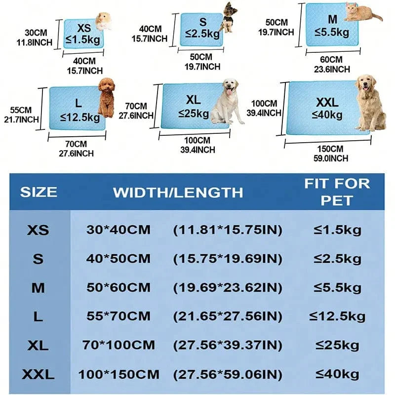 Hunde Selbst Kühlmatte Haustier Katze Kühlmatte Und Schlafunterlage Für Haustiere Sommer Kühlpads Decke Waschbar Eis Seide Atmungsaktive Matte | Karnz