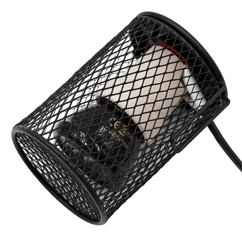 E27 Haustier Heizlampe für Schildkröte Schlange Echse Infrarot Keramische Emitter Wärme Licht 50W/75W/100W Reptilienlampe Reptilienlicht EU Stecker | Karnz