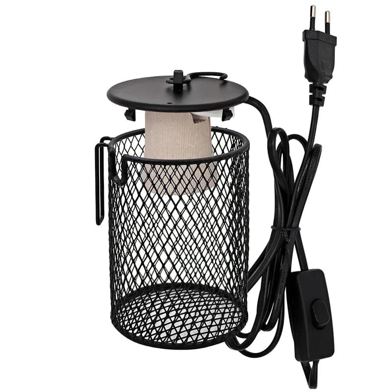 E27 Haustier Heizlampe für Schildkröte Schlange Echse Infrarot Keramische Emitter Wärme Licht 50W/75W/100W Reptilienlampe Reptilienlicht EU Stecker | Karnz
