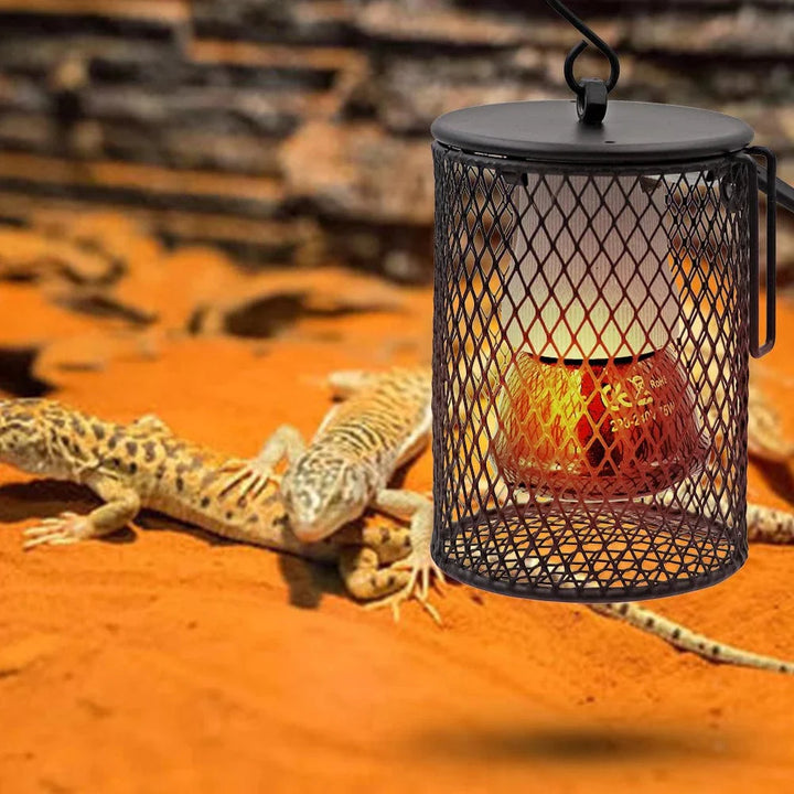 E27 Haustier Heizlampe für Schildkröte Schlange Echse Infrarot Keramische Emitter Wärme Licht 50W/75W/100W Reptilienlampe Reptilienlicht EU Stecker | Karnz