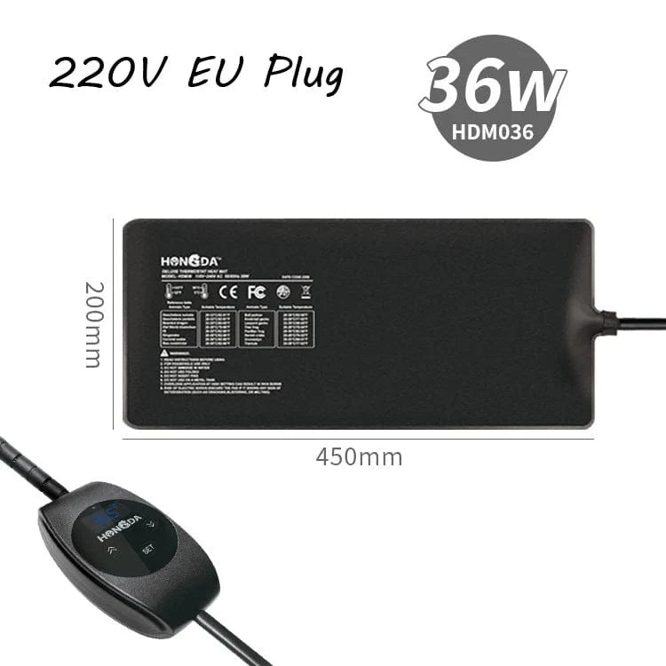 Terrarium Reptilien Eidechse Heizmatte Klettern Haustier Heizung Warme Pads Intelligente Verstellbare Temperaturregelung Matten 110v/220v | Karnz