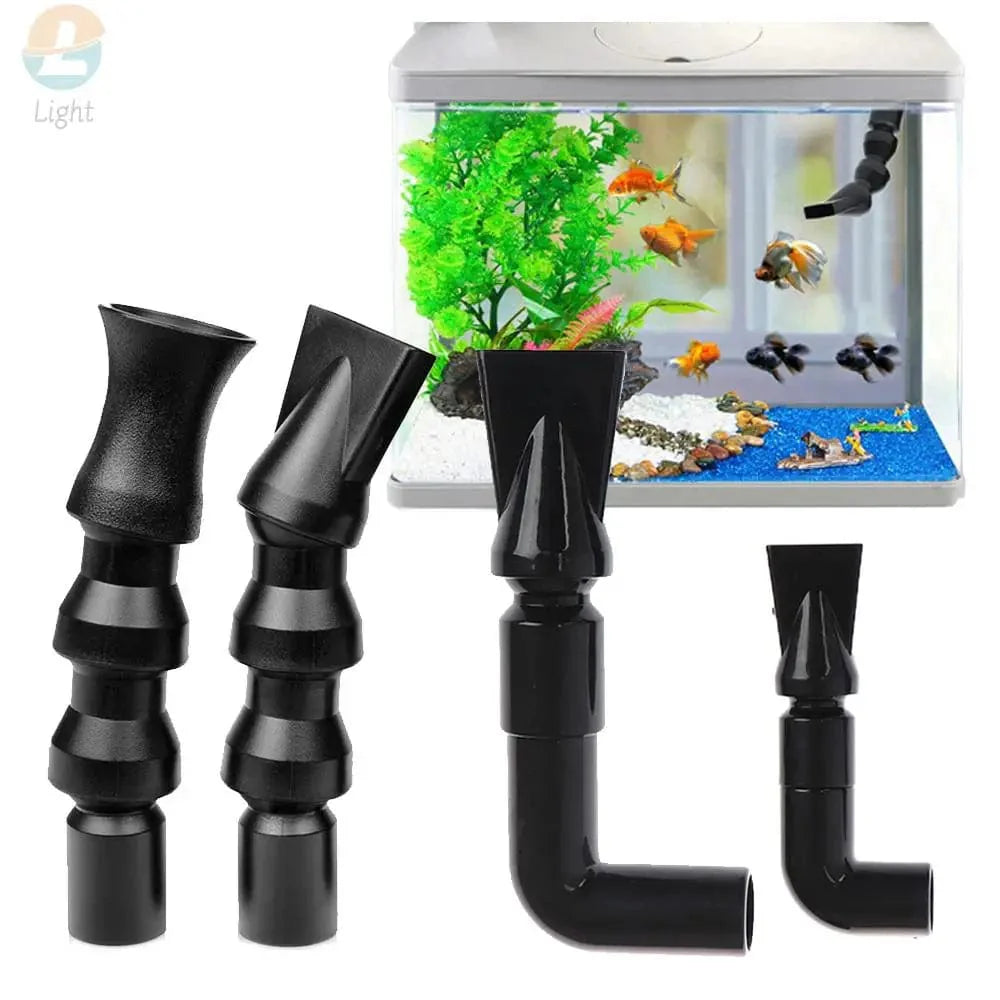 Fischtankpumpe Entenbissdüse Einstellbare Aquariumfilterpumpe Rotierendes Wasseranschluss-Rücklaufrohrverbindung Sanitärarmatur | Karnz