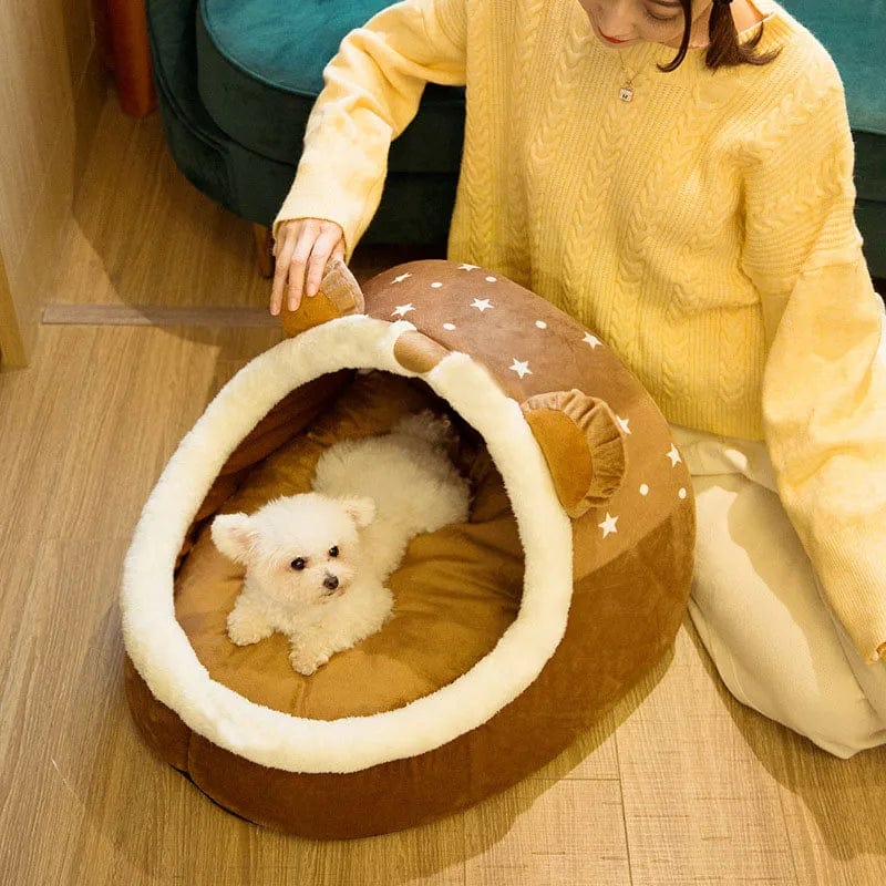 Klappbares Haustierhaus, Welpen-Kennel-Matte für Hunde, Tiere, Katzen, Kätzchen-Nest, Korb für kleine Hunde, Teddy, Chihuahua-Höhle, Bett, 2022 | Karnz