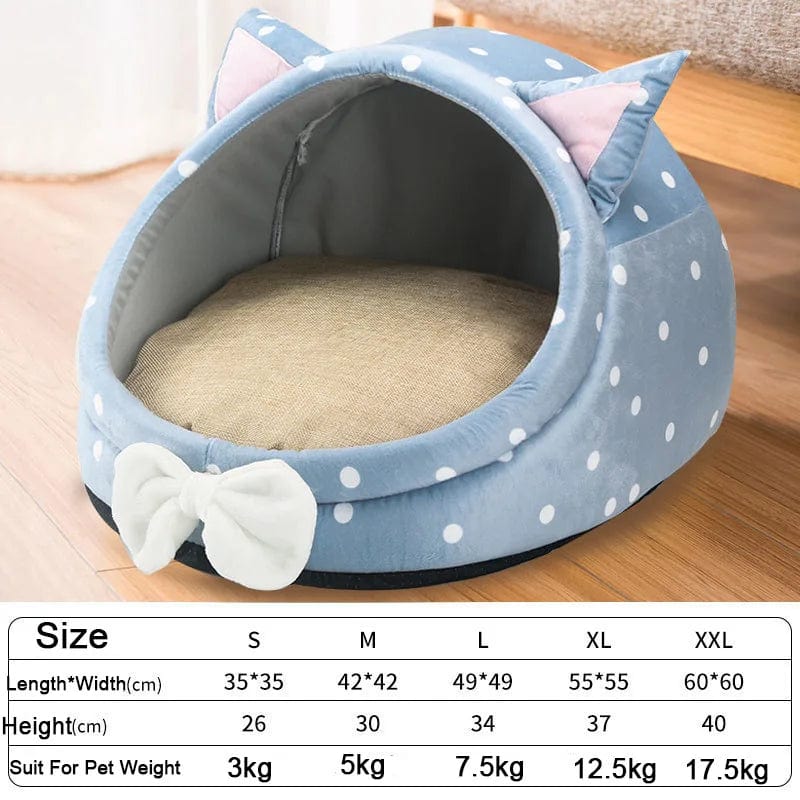 Klappbares Haustierhaus, Welpen-Kennel-Matte für Hunde, Tiere, Katzen, Kätzchen-Nest, Korb für kleine Hunde, Teddy, Chihuahua-Höhle, Bett, 2022 | Karnz