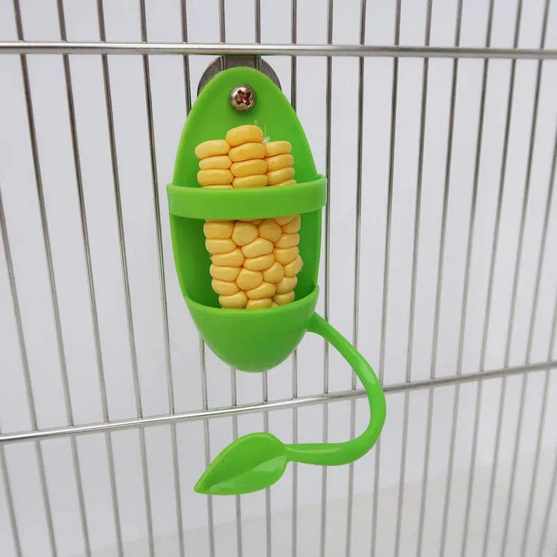 Haustier Papagei Futterspender Hängender Käfig Obst Gemüse Behälter Futterbecher Cuttlebone Ständer Halter Haustierkäfig Zubehör Haustierbedarf | Karnz