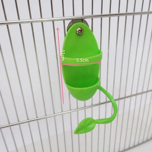 Haustier Papagei Futterspender Hängender Käfig Obst Gemüse Behälter Futterbecher Cuttlebone Ständer Halter Haustierkäfig Zubehör Haustierbedarf | Karnz