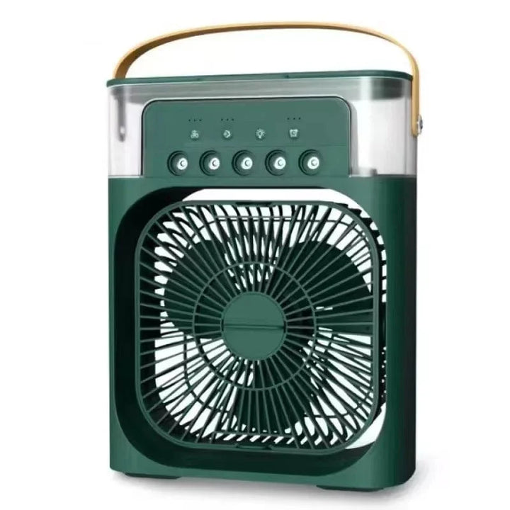 Tragbarer Luftbefeuchter Ventilator Klimaanlage Haushalt Kleiner Luftkühler Hydrokühlung Tragbare Luftanpassung für das Büro 3-Geschwindigkeitsventilator | Karnz