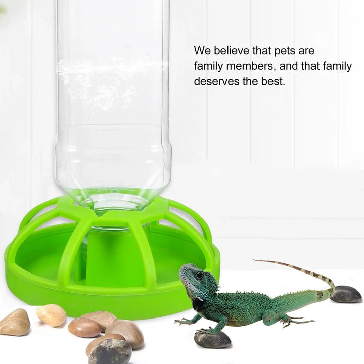 Wasserfütterer Erd Schildkröte Zubehör Gecko Terrarium Zubehör Reptilien für Perlmutt | Karnz