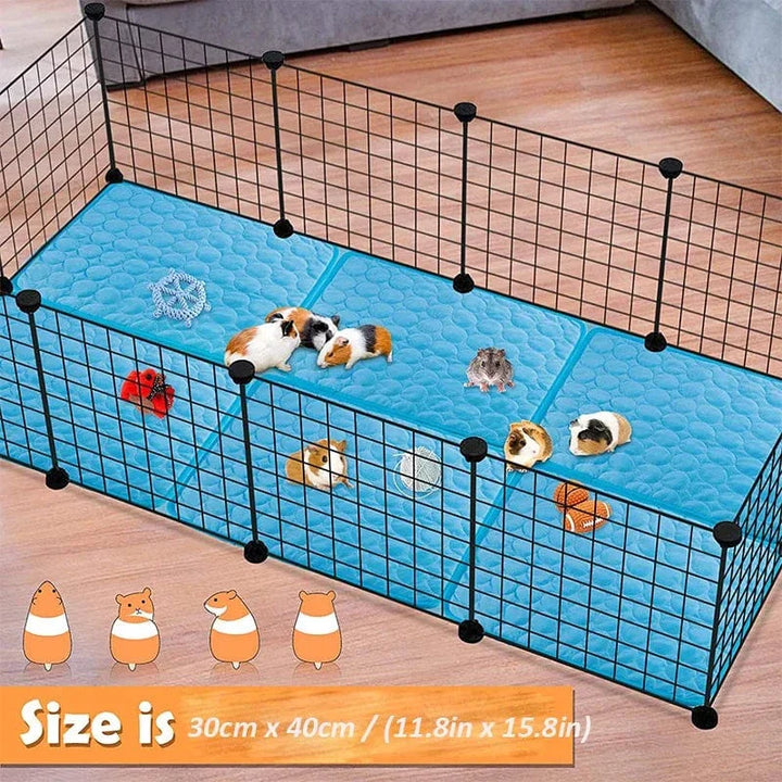 Meerschweinchen Käfigeinlagen Sommer Kleine Tier Kühlmatte Atmungsaktive Hamster Pinkelmatte für Kaninchenkäfig Chinchilla Igel Haustierartikel | Karnz