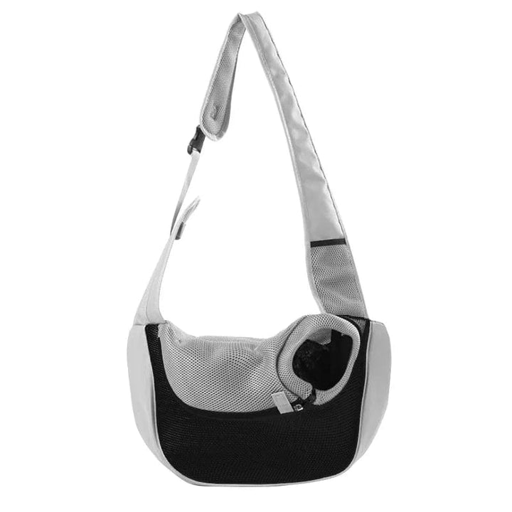 Mesh Oxford Haustier Outdoor Reise Haustier Welpen Trage Tasche Handtasche Beutel Ein Schultertasche Sling Mesh Komfort Reise Tote Schultertasche | Karnz