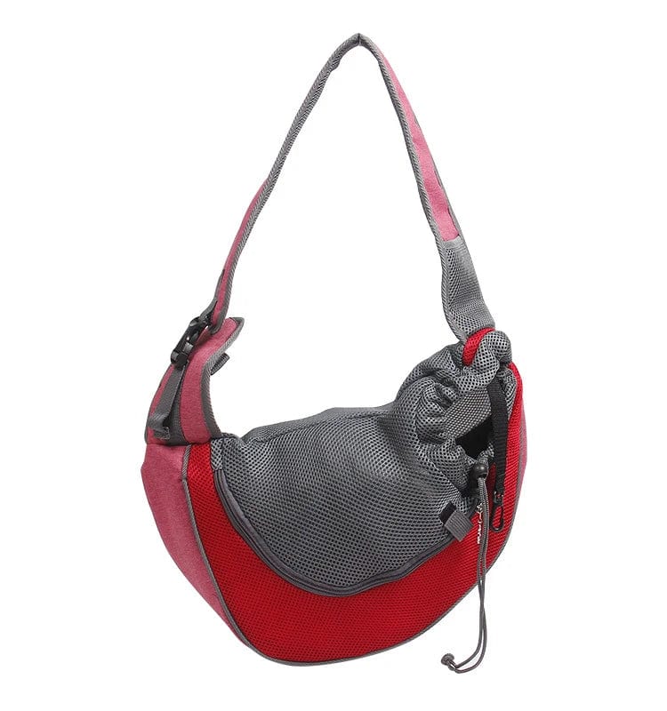 Mesh Oxford Haustier Outdoor Reise Haustier Welpen Trage Tasche Handtasche Beutel Ein Schultertasche Sling Mesh Komfort Reise Tote Schultertasche | Karnz