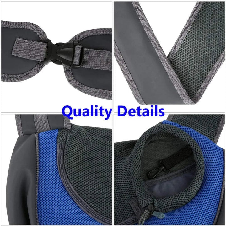 Mesh Oxford Haustier Outdoor Reise Haustier Welpen Trage Tasche Handtasche Beutel Ein Schultertasche Sling Mesh Komfort Reise Tote Schultertasche | Karnz