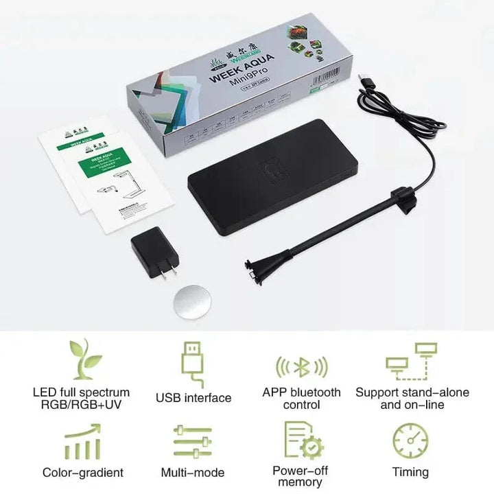 Woche AQUA USB Aquarium Licht Pflanzenwachstum Volles Spektrum LED Ökologie Mikrolandschaft Licht Nano Aquarium Licht | Karnz