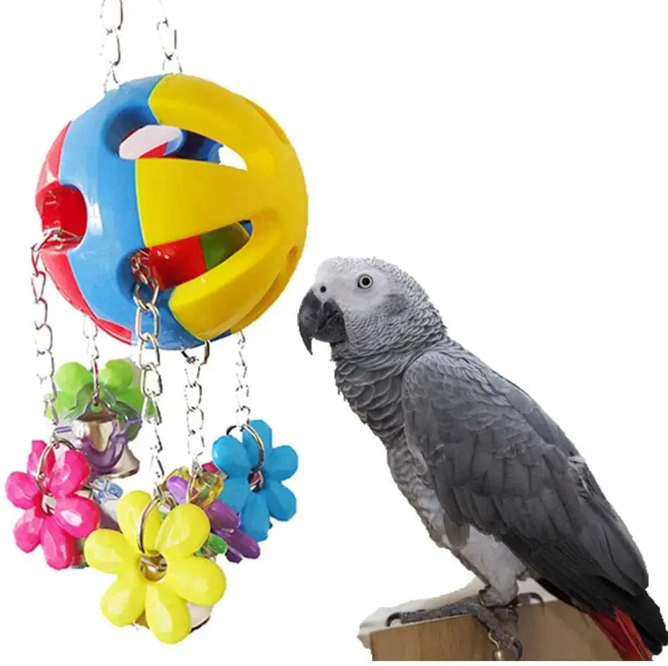Papagei Kaustisches Spielzeug Baumwollseil Vögel Spielzeug Beißen Brücke Vogel Zerreißspielzeuge Nymphensittiche Training Hängeschaukeln Vogelkäfigbedarf | Karnz
