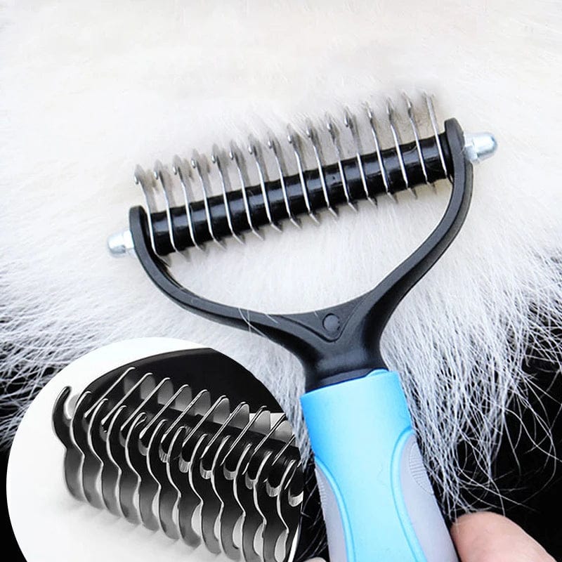 Haustier Katze Haarentfernung Kamm Bürste Hund Pflege Fellwechsel Werkzeuge Welpen Haarentfernung Trimmer Haustier Fell Trimmen Entwirren Deshedding Kämme | Karnz