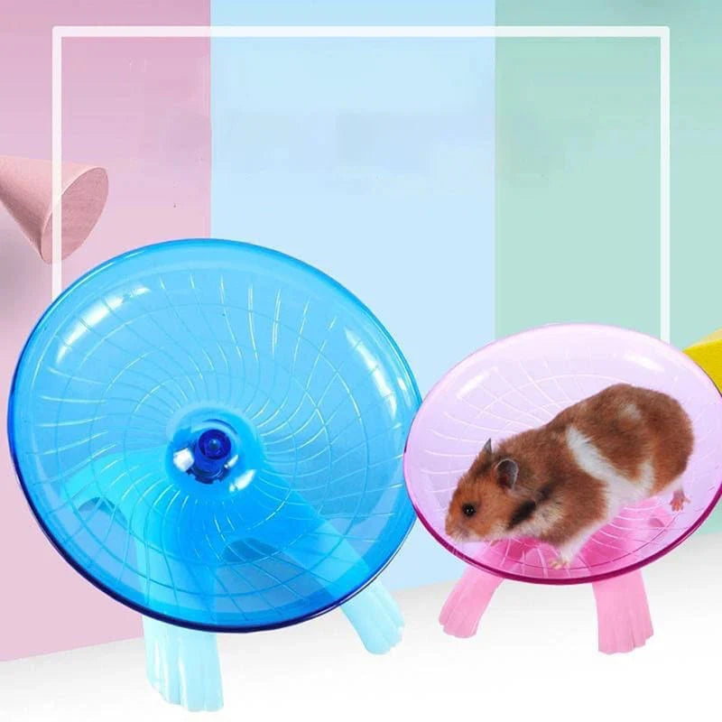Haustier Hamster Fliegende Untertasse Übungs-Eichhörnchenrad Hamster Maus Laufdisc | Karnz