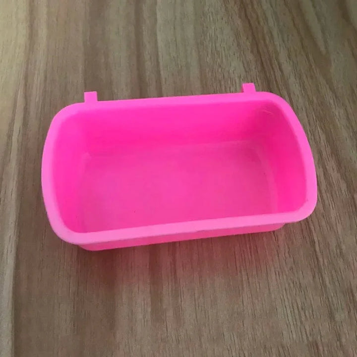 Hängbarer Kunststoff Hamster Eichhörnchen Futterspender Kleintiere Wassertrinkschale Futterschale Haustiere Hamsterkäfig Produktzubehör | Karnz