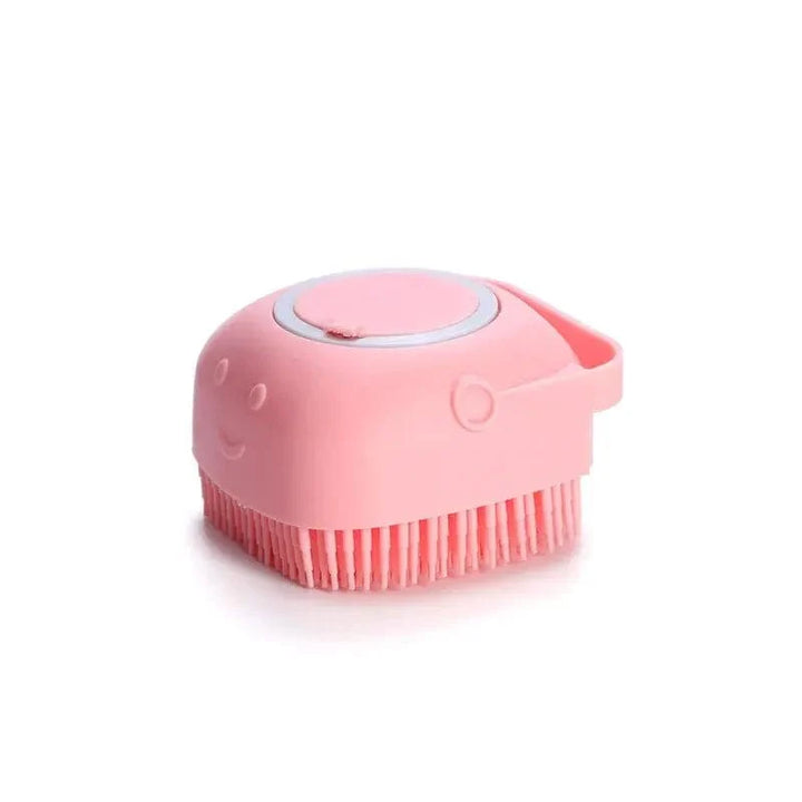 Haustier-Badebürste Weiche Silikon-Massager Duschgel Badebürste Reinigungswerkzeuge Kamm Hund Katze Reinigung Pflegeprodukte | Karnz