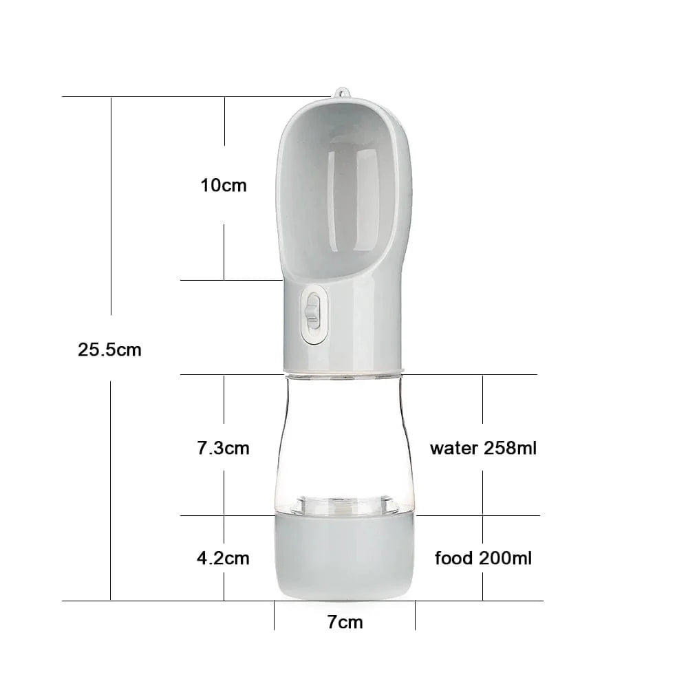 Tragbare Haustier Hund Wasserflasche für kleine große Hunde Reise Welpe Katze Trinkschale Outdoor Haustier Wasser Spender Futterautomat Haustier Produkt | Karnz