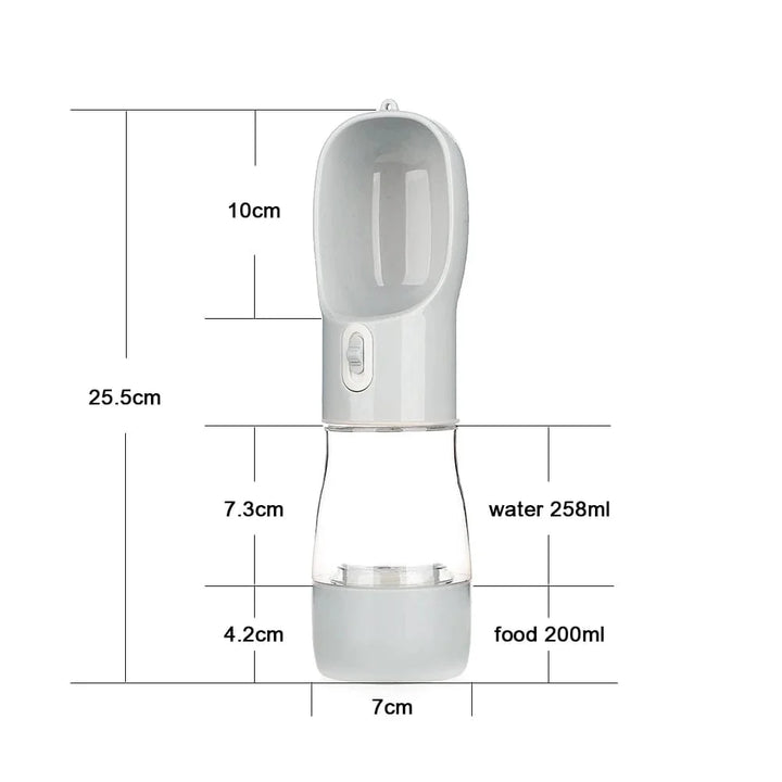 Tragbare Haustier Hund Wasserflasche für kleine große Hunde Reise Welpe Katze Trinkschale Outdoor Haustier Wasser Spender Futterautomat Haustier Produkt | Karnz