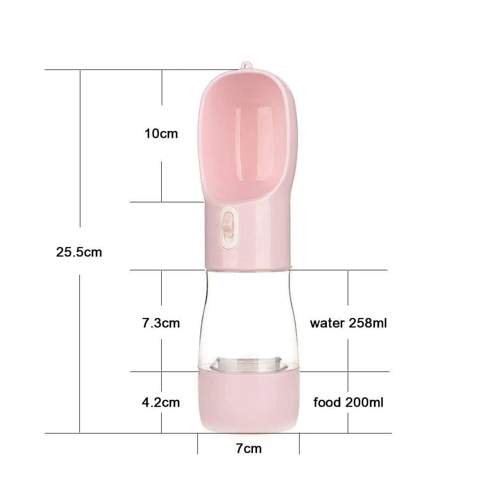 Tragbare Haustier Hund Wasserflasche für kleine große Hunde Reise Welpe Katze Trinkschale Outdoor Haustier Wasser Spender Futterautomat Haustier Produkt | Karnz