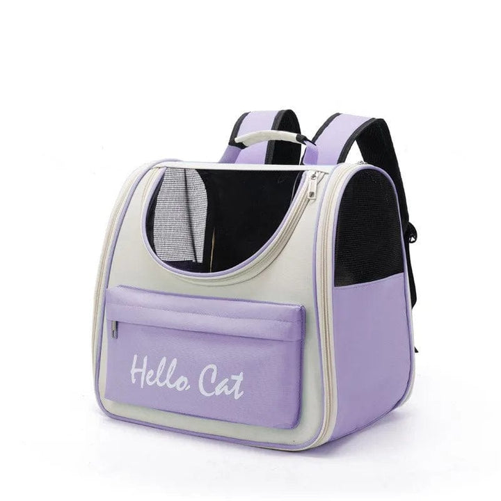 Katentrage Taschen Winddicht Outdoor Reise Rucksack für Katzen Kleine Hunde Transport Tragetasche Katzenrucksäcke mit Kissen | Karnz