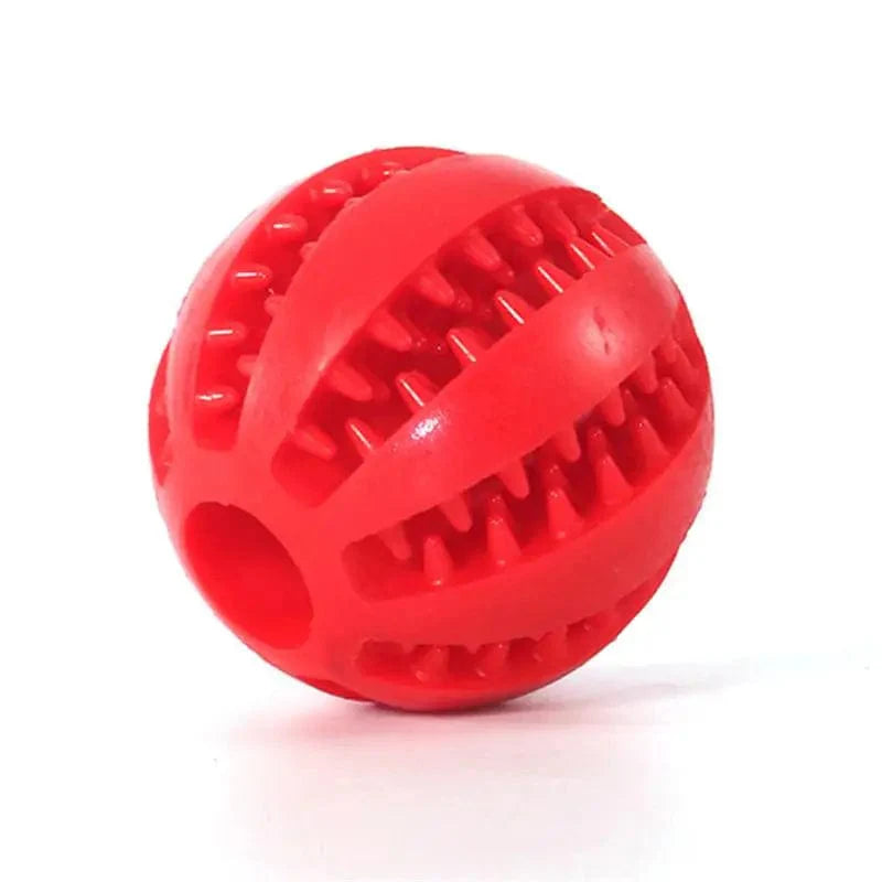 Hundfütterungsball Haustier Hundespielzeug Interaktive Gummibälle für kleine große Hunde Welpen Katzen Kau-Spielzeuge Haustier Zahnreinigung | Karnz