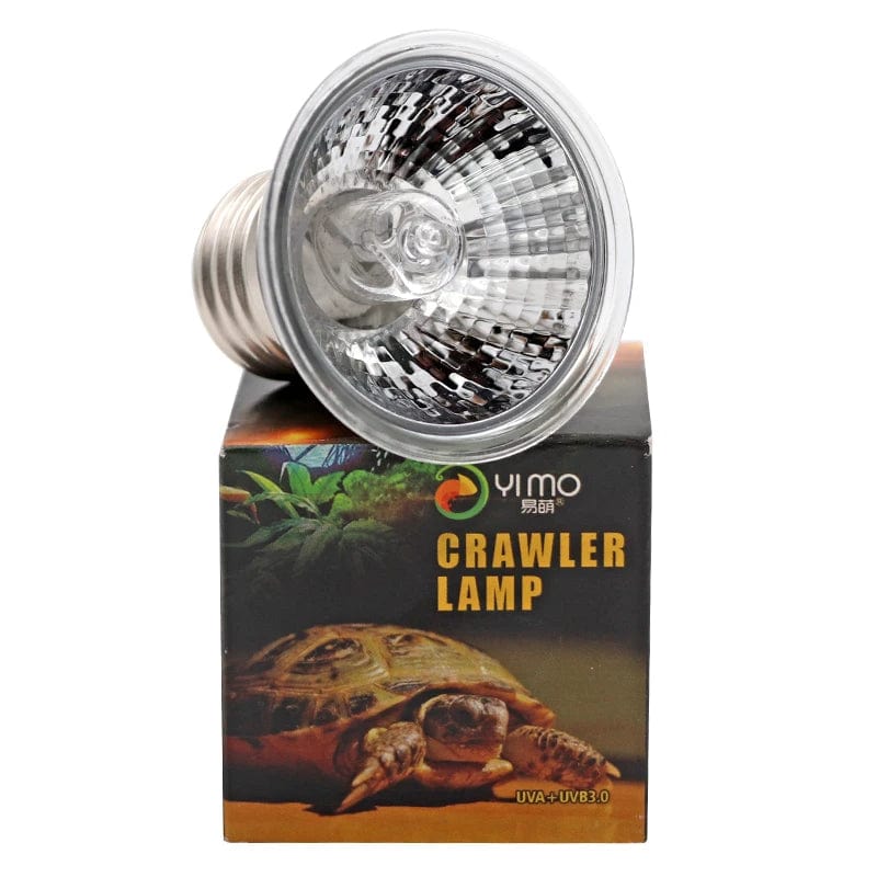 Reptilienlampe 25/50/75W UVA+UVB 3.0 Haustier Wärmelampe Glühbirne Schildkröte Basking UV Lichtlampen Amphibien Eidechsen Temperaturregler | Karnz