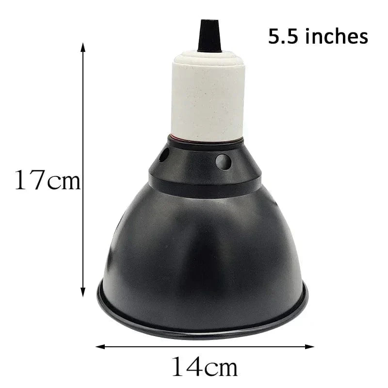 Reptilienlampe Set Beleuchtung 300W E27 100-240V UVB Reptilienheizlampe Ständer Haustier Glühbirnenhalter Lampenschirm Emitter Lampe | Karnz