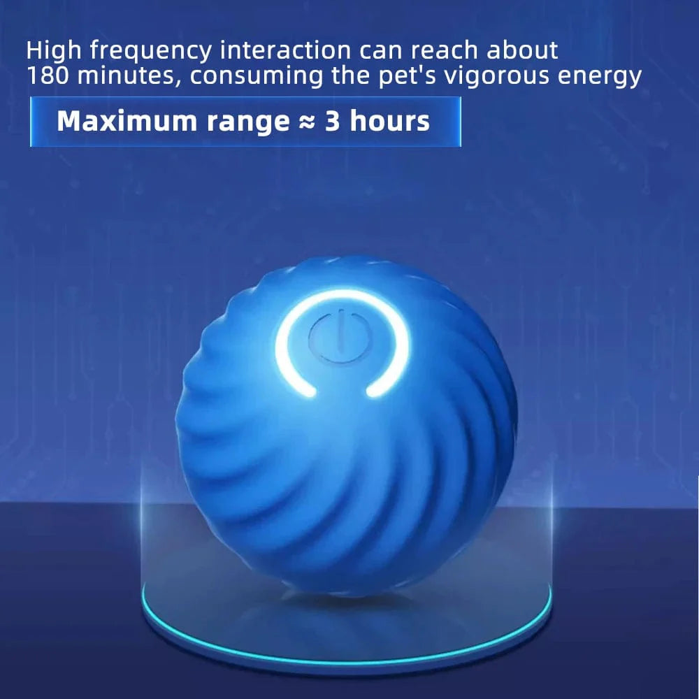 Smart Dog Toy Ball Elektronisches Interaktives Haustier Spielzeug Bewegende Kugel USB Automatisch Bewegend Springend für Welpen Geburtstagsgeschenk Katze Produkt | Karnz