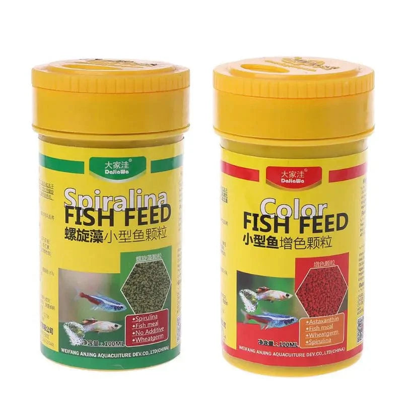 Spirulina-Futter für tropische Fische Ernährung für Aquarienfischtank farbverstärktes Futter | Karnz