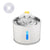 Automatische Haustier-Katzen-Wasserspender mit LED-Beleuchtung 5 Stück Filter 2,4L USB Hunde Katzen Leiser Trinker Futterspender Schüssel Trinkspender | Karnz