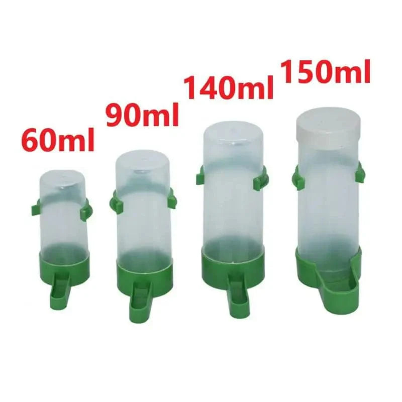1/2/4PCS Vogeltränke Kunststoff Futter Wasser Fütterung Automatischer Trinknapf Papagei Haustier Papagei Trinkbecher Schalen Haustier Vogelbedarf | Karnz