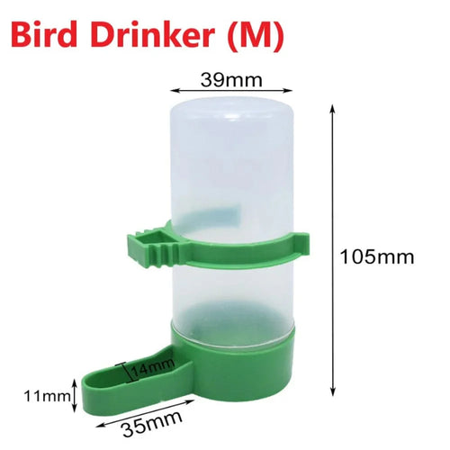 1/2/4PCS Vogeltränke Kunststoff Futter Wasser Fütterung Automatischer Trinknapf Papagei Haustier Papagei Trinkbecher Schalen Haustier Vogelbedarf | Karnz