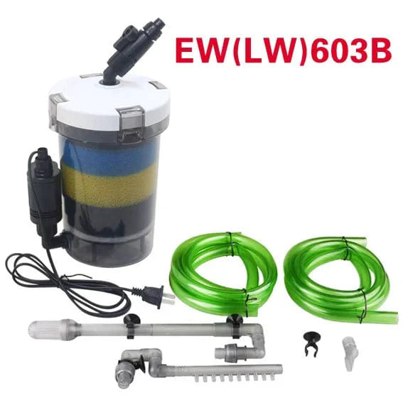 SUNSUN Aquarium Filter ultra-leise externes Aquarium Filter Eimer 110V-220V / 6W / HW-602 / HW-603 / HW-602B / HW-603B | Karnz