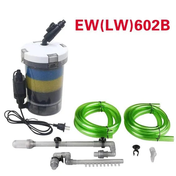 SUNSUN Aquarium Filter ultra-leise externes Aquarium Filter Eimer 110V-220V / 6W / HW-602 / HW-603 / HW-602B / HW-603B | Karnz