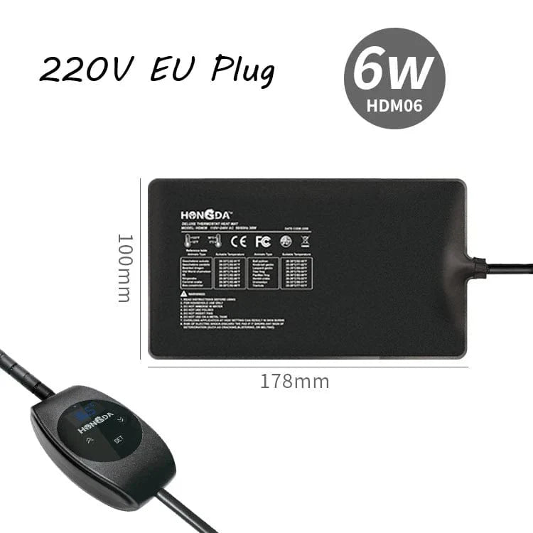 Terrarium Reptilien Eidechse Heizmatte Klettern Haustier Heizung Warme Pads Intelligente Verstellbare Temperaturregelung Matten 110v/220v | Karnz