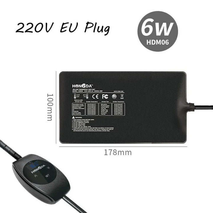 Terrarium Reptilien Eidechse Heizmatte Klettern Haustier Heizung Warme Pads Intelligente Verstellbare Temperaturregelung Matten 110v/220v | Karnz