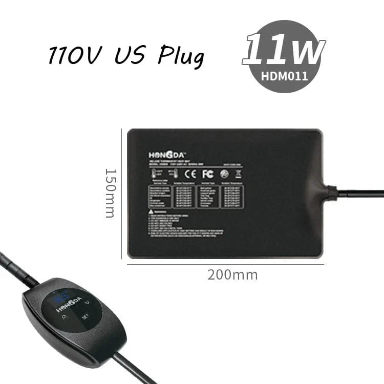 Terrarium Reptilien Eidechse Heizmatte Klettern Haustier Heizung Warme Pads Intelligente Verstellbare Temperaturregelung Matten 110v/220v | Karnz