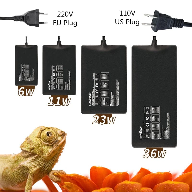 Terrarium Reptilien Eidechse Heizmatte Klettern Haustier Heizung Warme Pads Intelligente Verstellbare Temperaturregelung Matten 110v/220v | Karnz