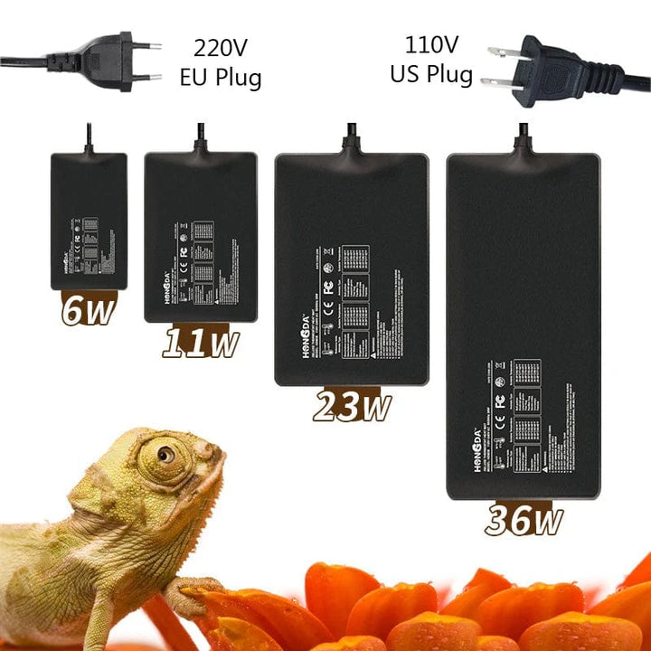 Terrarium Reptilien Eidechse Heizmatte Klettern Haustier Heizung Warme Pads Intelligente Verstellbare Temperaturregelung Matten 110v/220v | Karnz