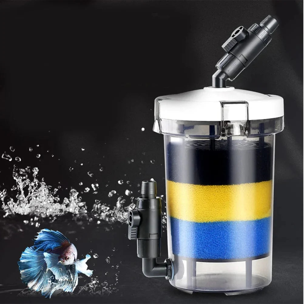 Front Grass Cylinder Filter Fischtank Aquarium-Ausrüstung Wasserpumpe Unterwasser | Karnz