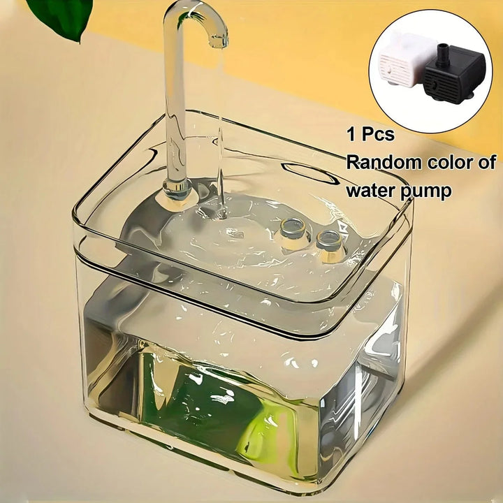 Ultra-leiser Katzenwasserbrunnenfilter Intelligenter automatischer Haustier Hundewasser Spender & Motorüberlastschutz Pumpe 1,5L Zirkulationsfilter | Karnz