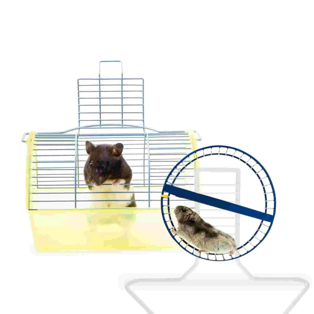 Metallhalterungen Laufrad Unterstützung Hamster Syrisch Übung Weiß Eisen Kleintier Ständer | Karnz