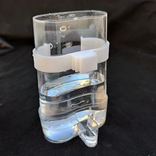 Vogel-Wasserspender Vogelfutterspender Automatischer Sittich-Wassertränker Futterspender für Papageienkäfig-Zubehör | Karnz