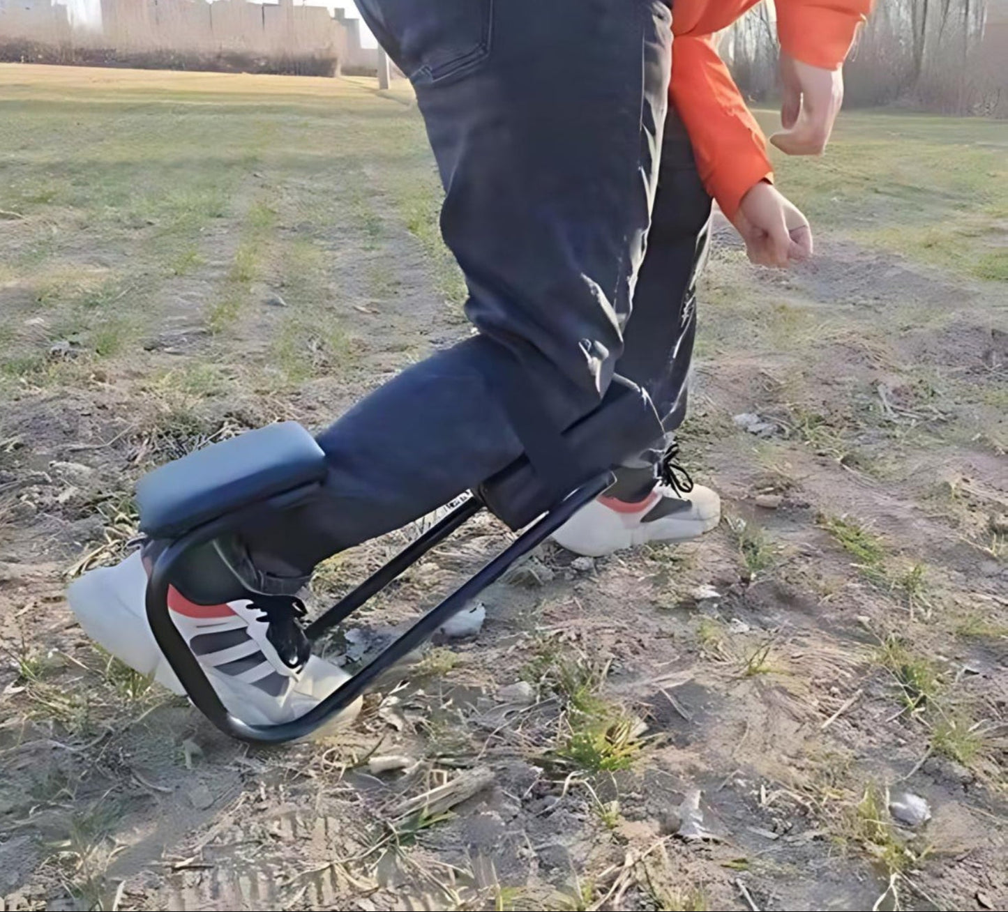 Tragbarer Gartenhocker und Kniehocker – GardenEase Duo