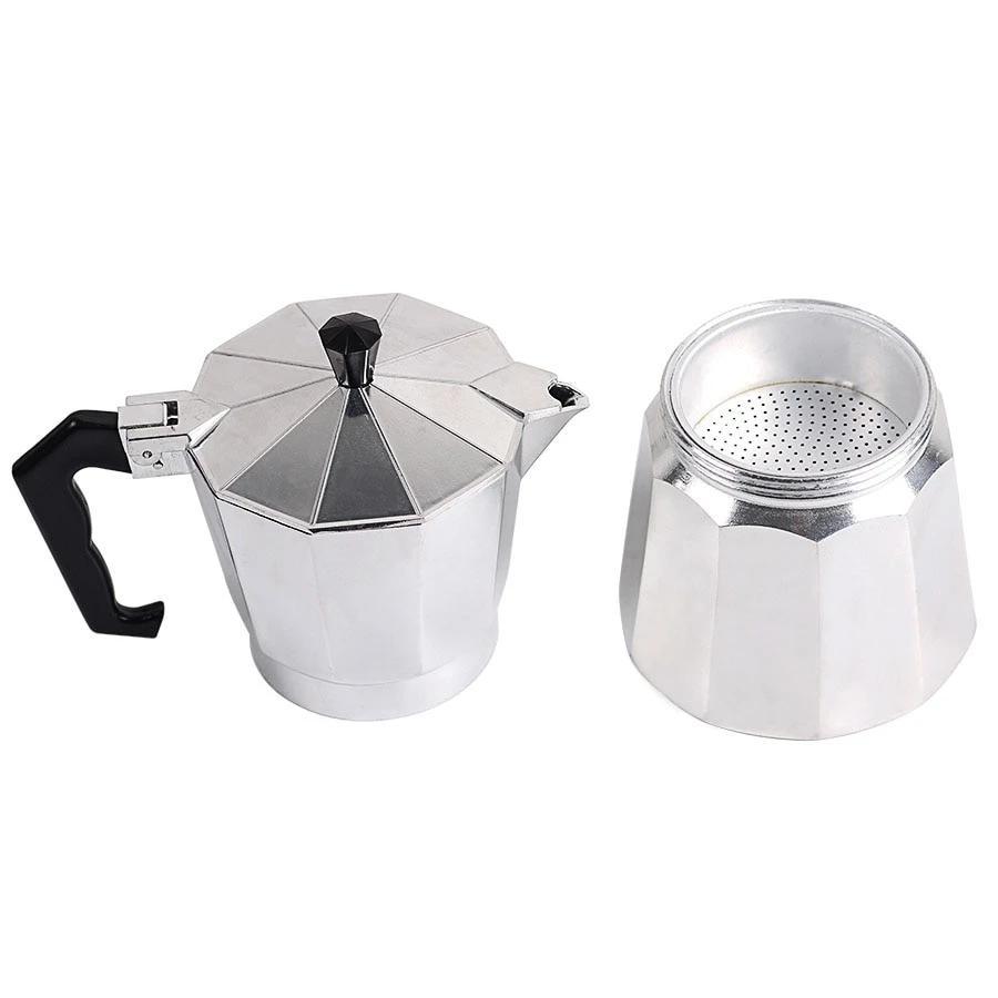 Tragbare Home Moka Pot Aluminium mit Pulver-Perkolator | Karnz